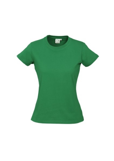 Picture of Biz Collection Ladies Ice T-Shirt 100% Premium Combed Cotton